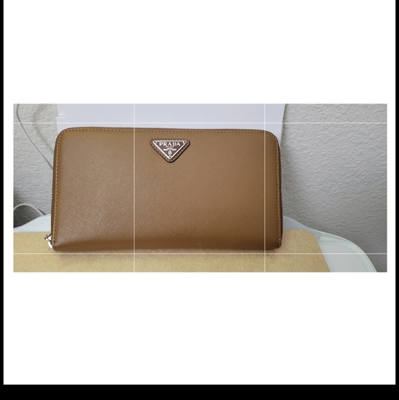 Prada LONG wallet/ check book - Picture 1 of 10